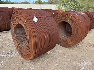 Quantity of (2) Bundles of 1/2 in Spool Coiled Rebar DA- 706 G60 C2