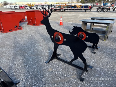 2025 Kit Containers AR500ATDEER Shooting Target (Unused)