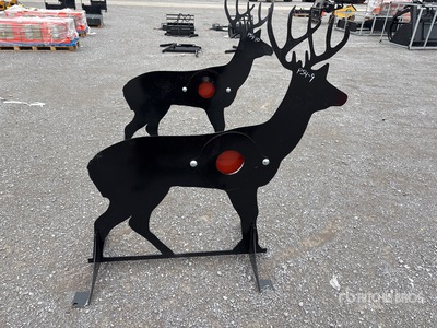 2025 Kit Containers AR500ATDEER Shooting Target Divers - Magasin, entrepôt, consommateur (Unused)