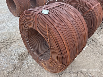 Quantity of (2) Bundles of 1/2 in Spool Coiled Rebar DA- 706 G60 C2 1/2"