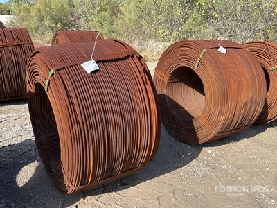Quantity of (2) Bundles of 1/2 in Spool Coiled Rebar DA- 706 G60 C2