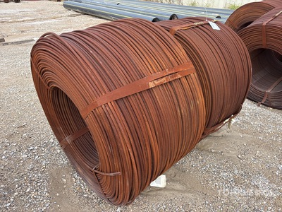 Quantity of (2) Bundles of 1/2 in Spool Coiled Rebar DA- 706 G60 C2 1/2"