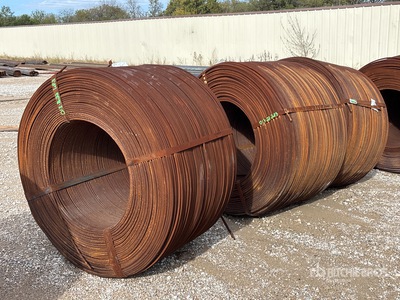 Quantity of (3) Bundles of 1/2 in Spool Coiled Rebar DA- 706 G60 C2 1/2"