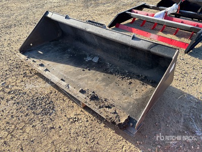 Cat 85 in Skid Steer Bucket
