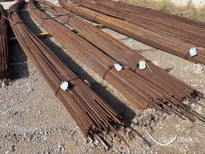Quantity of (3) Bundles Of Rebar DA- 706 G60 C2 1/2 in x 30 ft