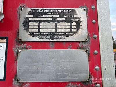 2010 Great Dane 35 Ft T/A Remorque fourgon