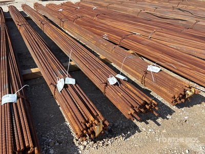Quantity of (3) Bundles Of Rebar DA- 706 G60 C2 5/8 in x 20 ft
