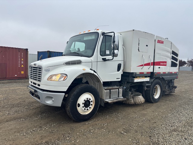 2012 Elgin Broom Bear on 2016 Freightliner M2 106 Sweeper Truck