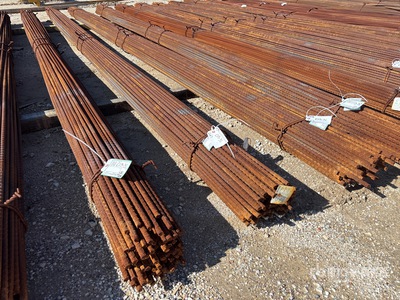 Quantity of (3) Bundles Of Rebar DA- 706 G60 C2 5/8 in x 20 ft