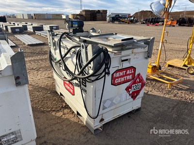 950 L Skid Mounted Steel Diesel Fuel Tank