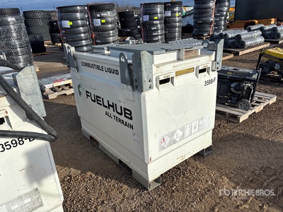 950 L Skid Mounted Steel Diesel Fuel Tank