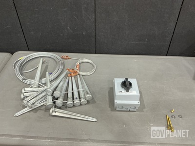 (1) Grounding Kit, (136) Solid Brass & Nuts & Assorted Items