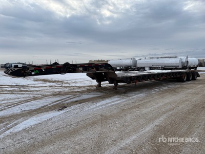 2004 Gerrys Tri/A Single Drop Lowboy Trailer