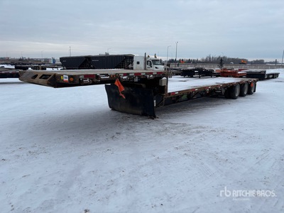 2014 Manac Tri/A 47 ft Extendable Step Deck Trailer