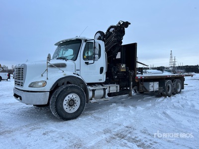 2006 Hiab 288 FP-5 CLX Articulated Boom on 2007 Freightliner M2 112 6x4 Camión Grúa