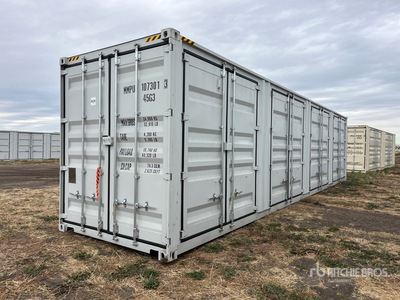 2025 40 ft High Cube Multi-Door Storage Container