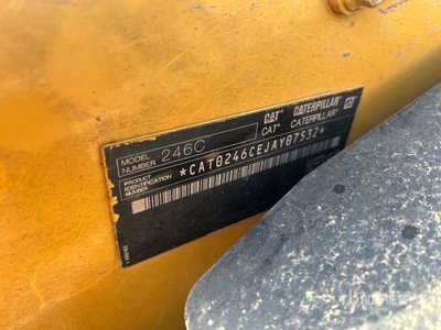 2012 Cat 246C Two-Speed Skid Steer Loader