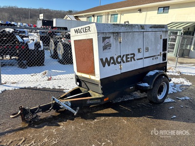 2010 Wacker G85 67 kW Mobile Generator Set