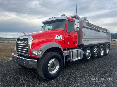 2022 Mack GR104F 10x4 شاحنة قلابة /أربع محاور