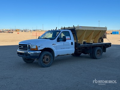 1999 Ford F-450 XLT 4x4 Ciężarówka z rozrzutnikiem