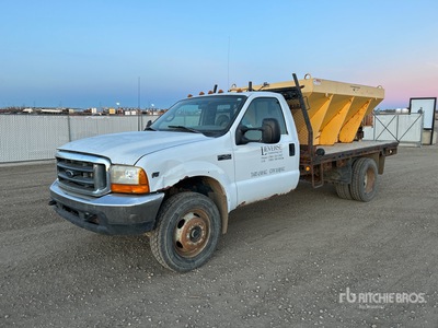 1999 Ford F-450 XLT 4x4 Spreader Truck