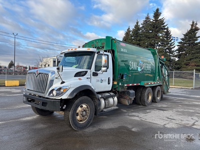 2021 International HV607 6x4 Rear Loader Müllabfuhrwagen