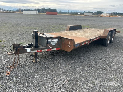 2008 C & B TLT20-14K 20 ft T/A Tilt Deck Trailer