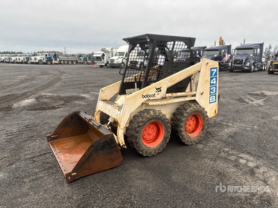 1992 Bobcat 743B Skid Steer Loader
