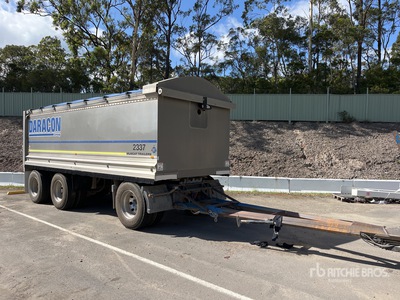 2012 Muscat 6.3 m Super Dog End Dump Trailer
