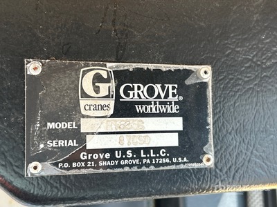 1998 Grove RT635C Rough Terrain Crane