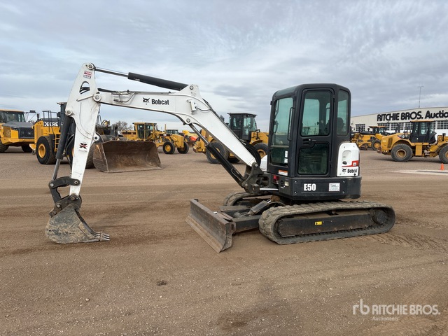 Botkat 2017 Bobcat E50 Mini Excavator | Ritchie Bros. Auctioneers