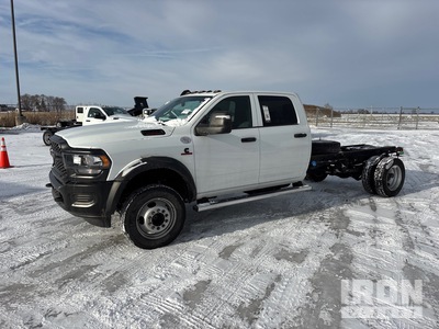 2024 Ram 5500 4x4 Crew Cab Cab and Chassis (Unused)