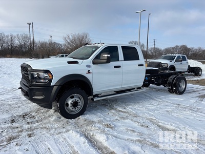 2024 Ram 5500 4x4 Crew Cab Cab and Chassis (Unused)
