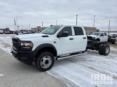 2024 Ram 5500 4x4 Crew Cab Cabine et châssis (Unused)