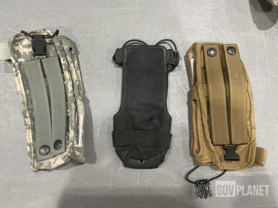 (45) Assorted Radio Holsters