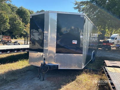 2022 Peach Cargo 24 ft T/A PC8524TA4 Enclosed Trailer
