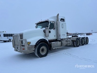 2015 International 5900i SBA 8x6 Tri/A Sleeper Truck Tractor