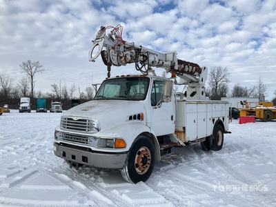 2006 Terex c4045 on 2007 Sterling Acterra 4x2 Digger Derrick Truck (Inoperable)