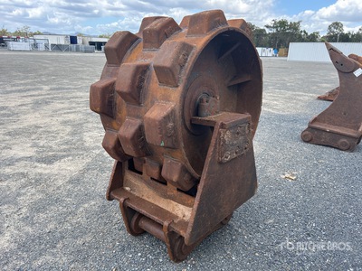 650 mm Q/C Excavator Compaction Wheel - Fits Kobelco SK260LC-8