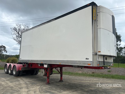 2016 MaxiTrans 7.2 m B-Double Lead Rollback Tri/A Refrigerated Trailer