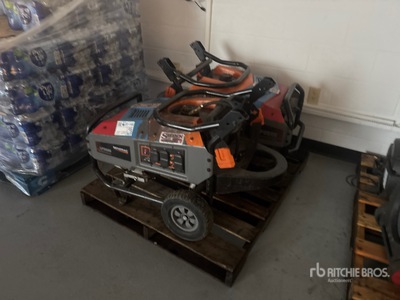 Quantity of (2) Generac Lp5500 Portable Generator Set