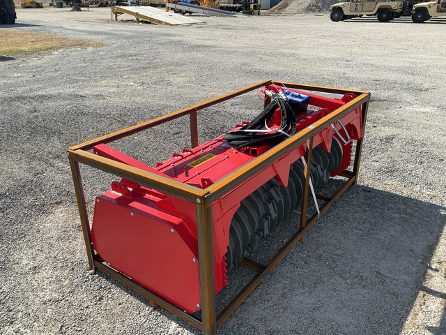 Raytree RMBD72 72" Skid Steer Drum Mulcher - Unused