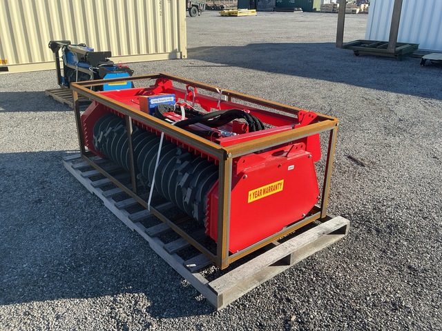 Raytree RMBD72 72" Skid Steer Drum Mulcher - Unused