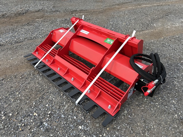 Raytree RMLL60 60'' Skid Steer Power Rake Land Level - Unused Raytree RMLL60 60'' Skid Steer Power Rake Land Level - Unused