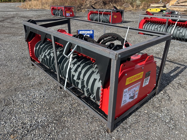 Raytree RMBD72ST Skid Steer Drum Mulcher - Unused Raytree RMBD72ST Skid Steer Drum Mulcher - Unused