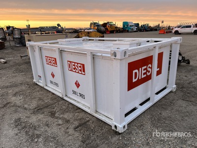 5000 L Skid Mounted Steel Bulk Diesel Tank