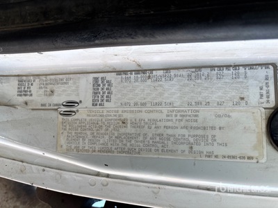 Hiab 288 EP-5 Hipro Knuckle Boom on 2007 Sterling L9500 6x4 Camión Grúa