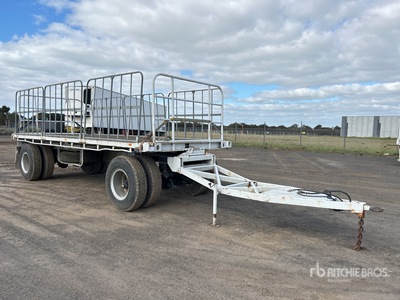 Custom Built 5.8 m Dog Flatbed Trailer