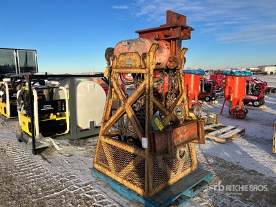 CM 7198E Hoist 7.5 Ton 230 Volt Hoist & Storage Gantry Construction Hoist