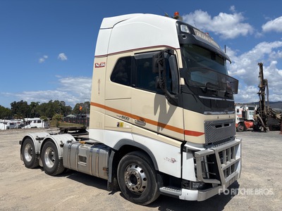 2015 Volvo FH16 Globetrotter 6x4 T/A Sleeper Truck Tractor